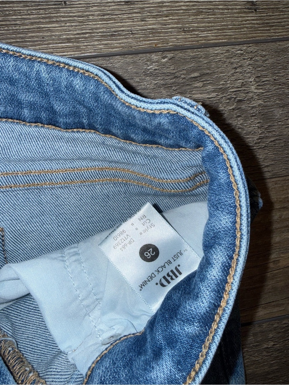 Just Black Denim Size 26 EUC - Picture 2 of 8